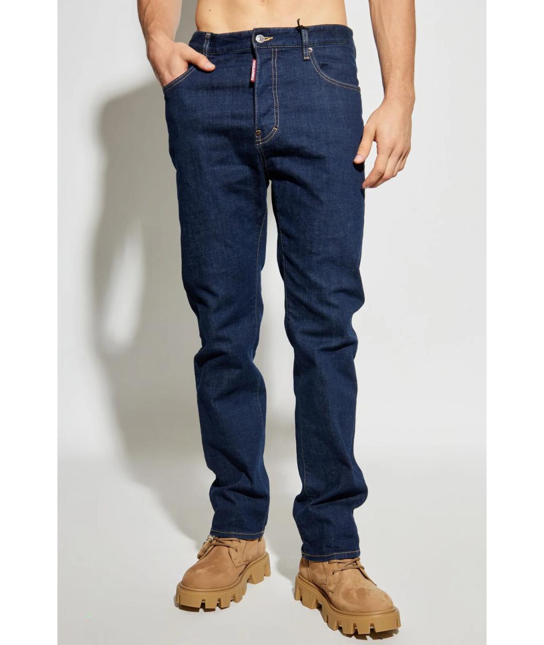 DSQUARED2 Синие джинсы скинни, фото 3