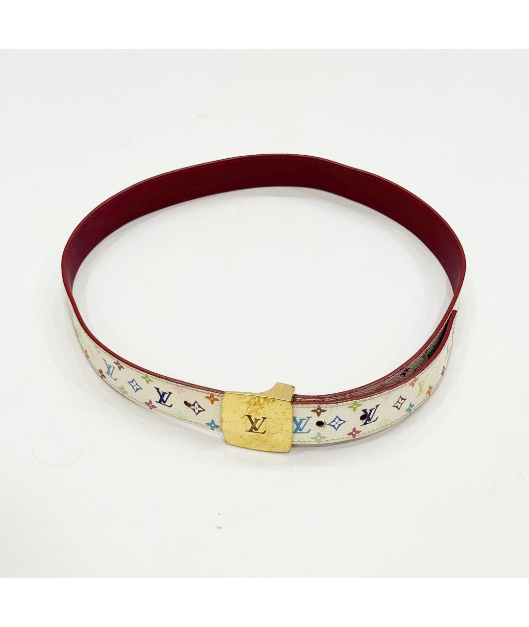 LOUIS VUITTON Мульти кожаный ремень, фото 4