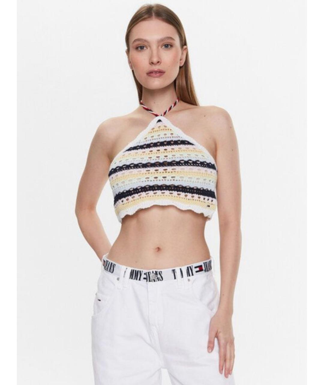 TOMMY HILFIGER Мульти хлопковая майка, фото 5