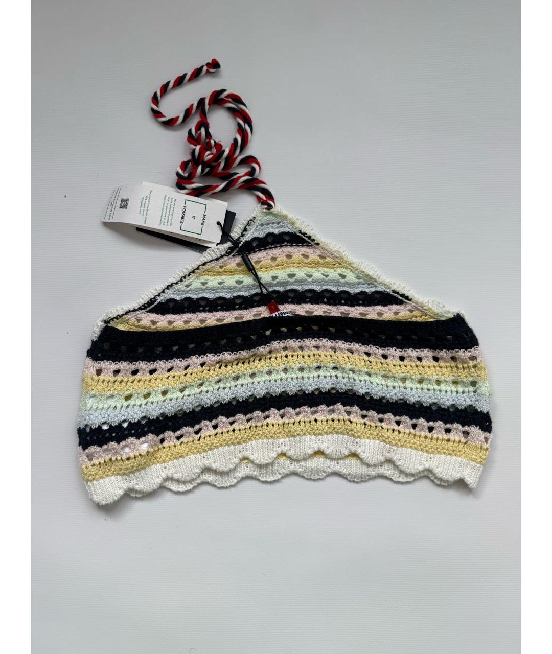 TOMMY HILFIGER Мульти хлопковая майка, фото 2