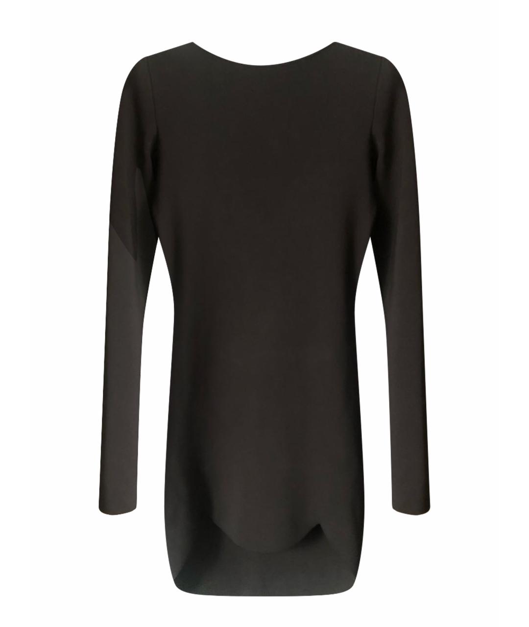 DSQUARED2 Черное вискозное коктейльное платье, фото 1