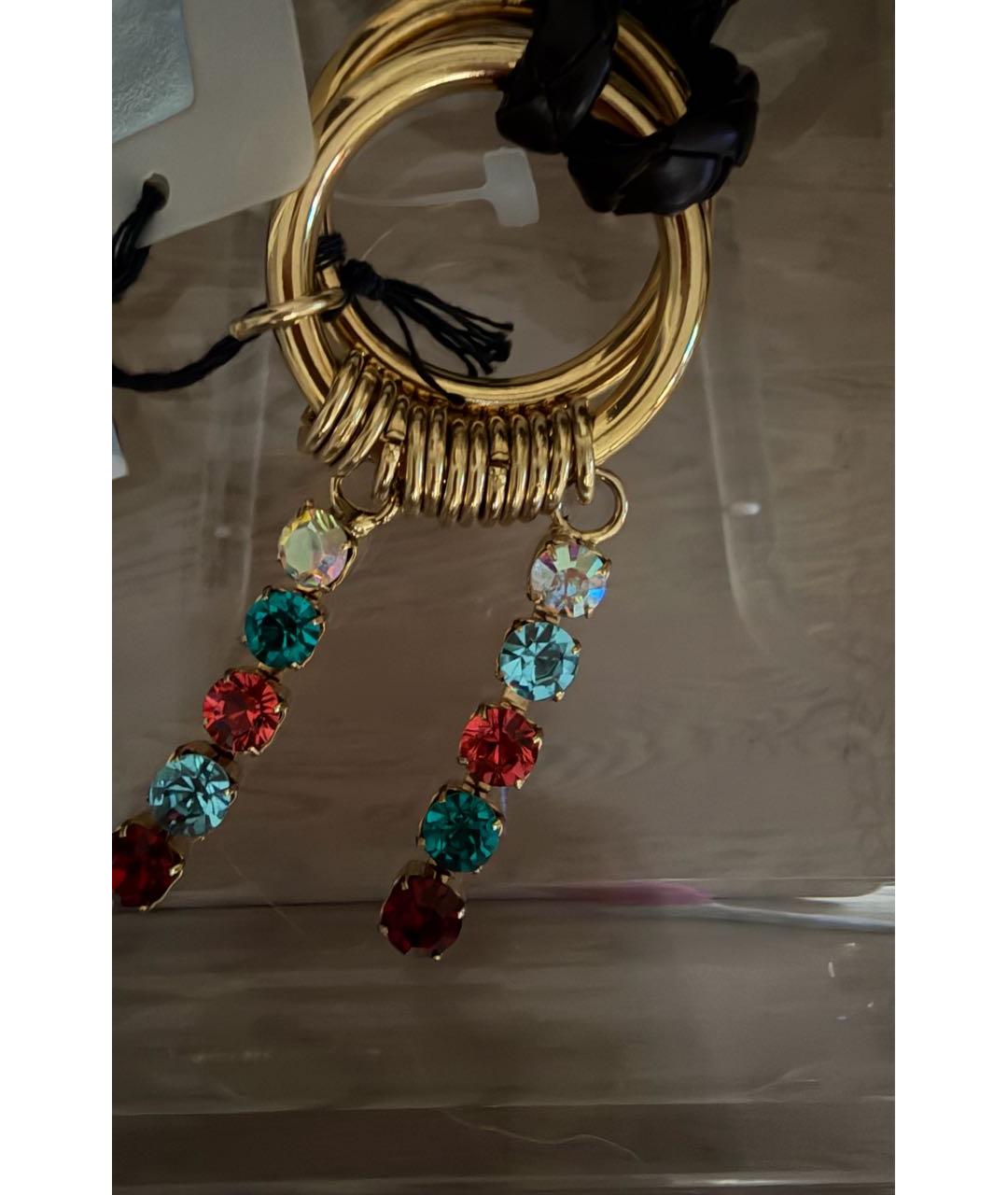 ROBERTO CAVALLI Черный кожаный ремень, фото 3