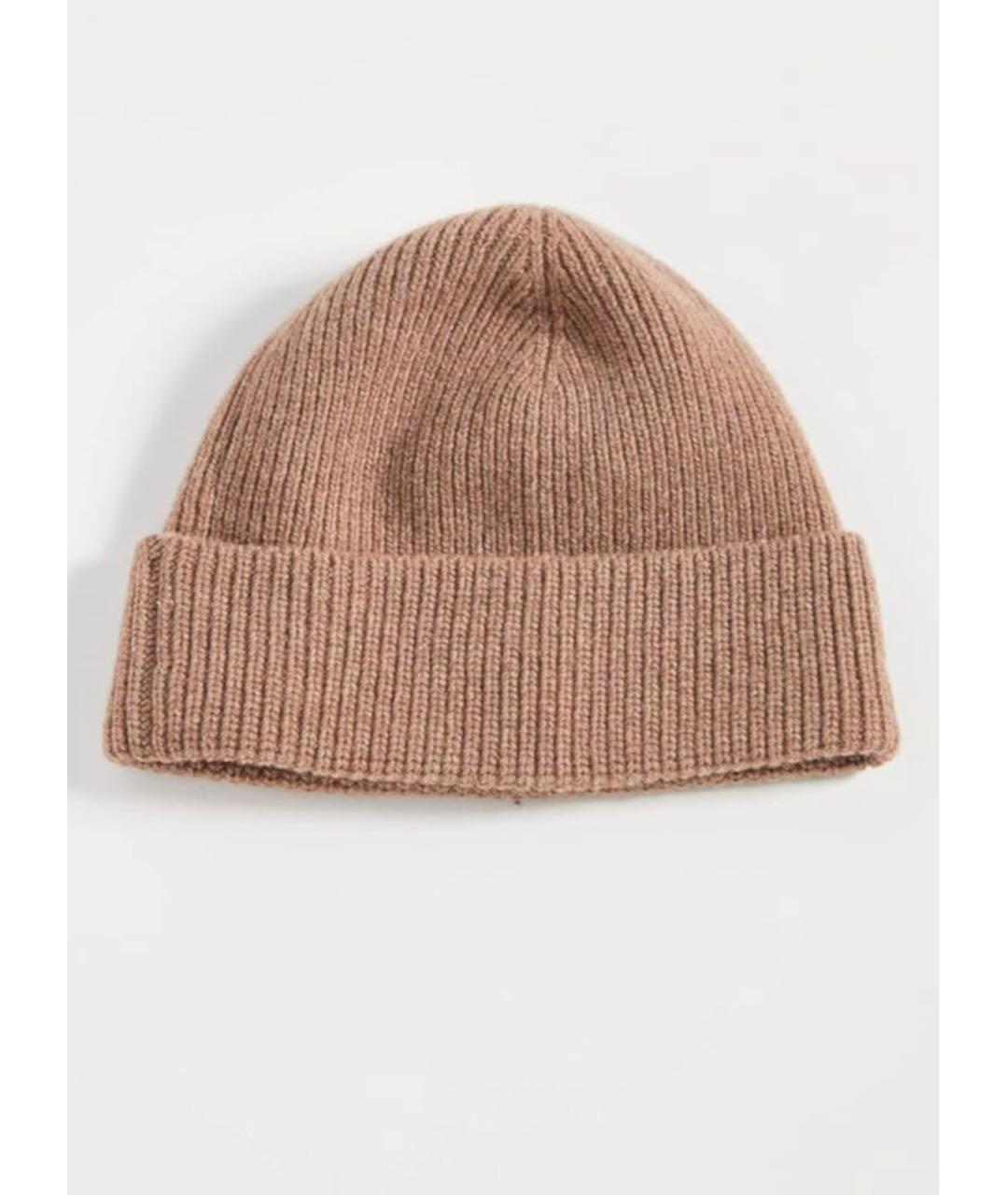 POLO RALPH LAUREN Бежевая шерстяная шапка, фото 3
