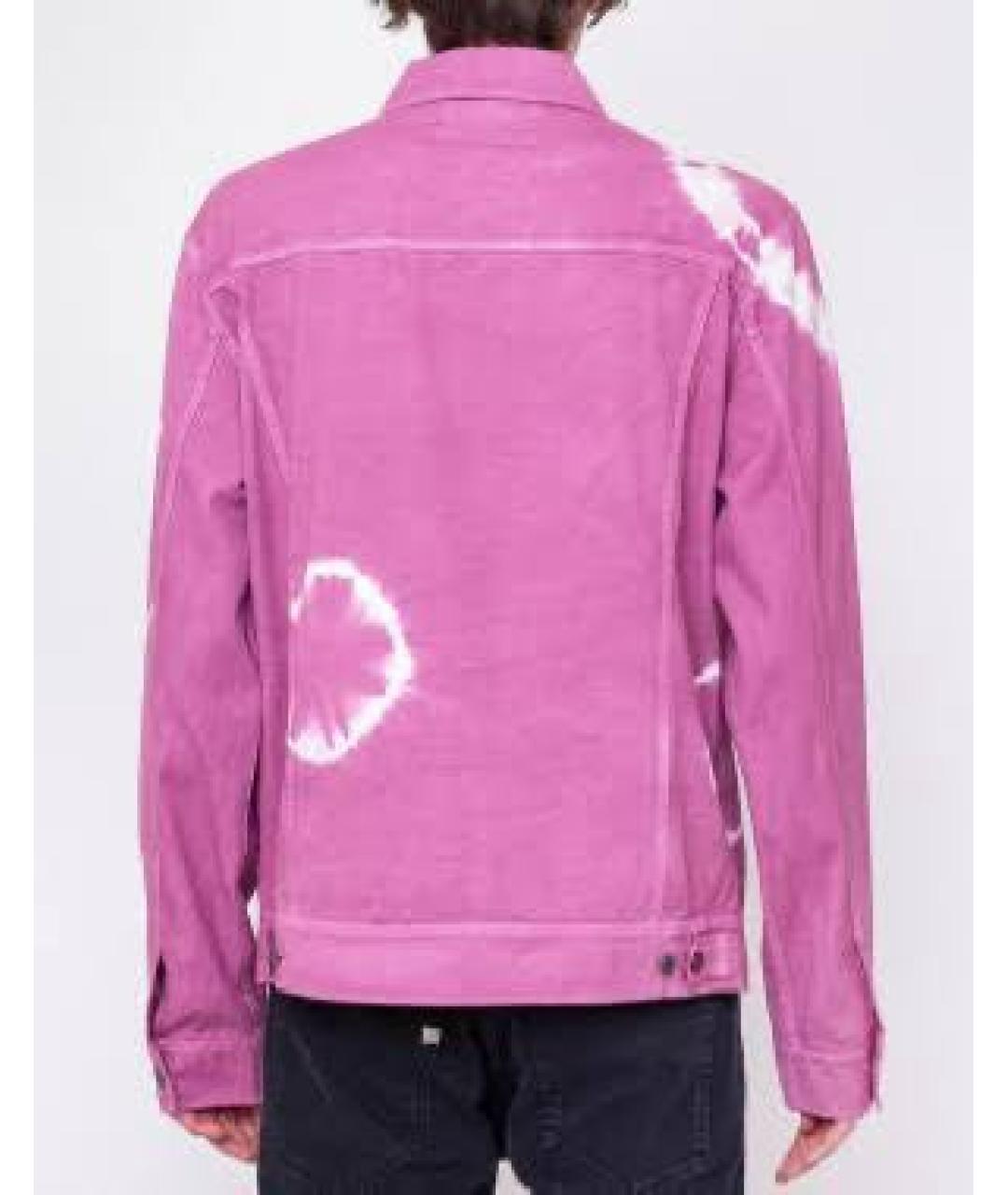 STUSSY Фиолетовая деним куртка, фото 2