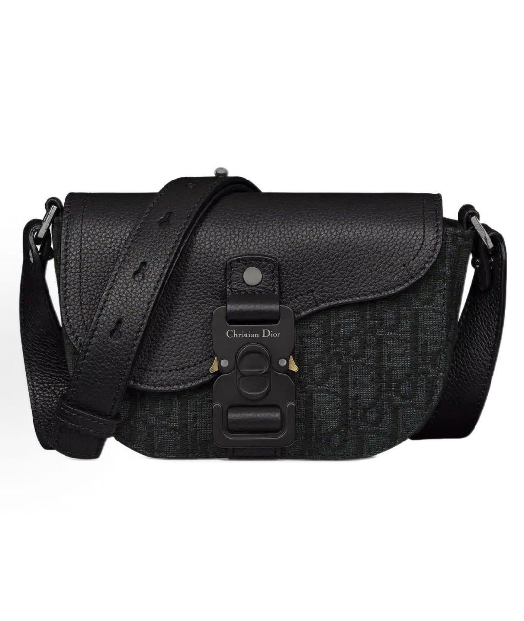 CHRISTIAN DIOR Черная сумка через плечо, фото 1