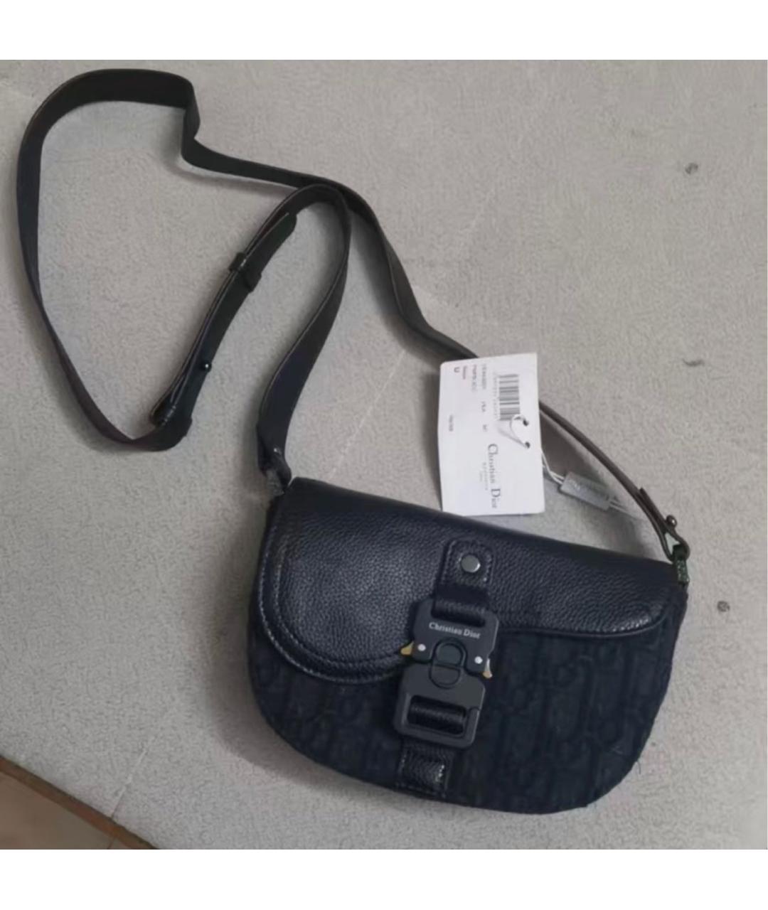 CHRISTIAN DIOR Черная сумка через плечо, фото 8