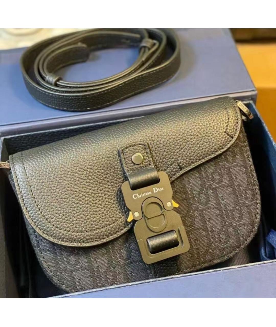 CHRISTIAN DIOR Черная сумка через плечо, фото 7