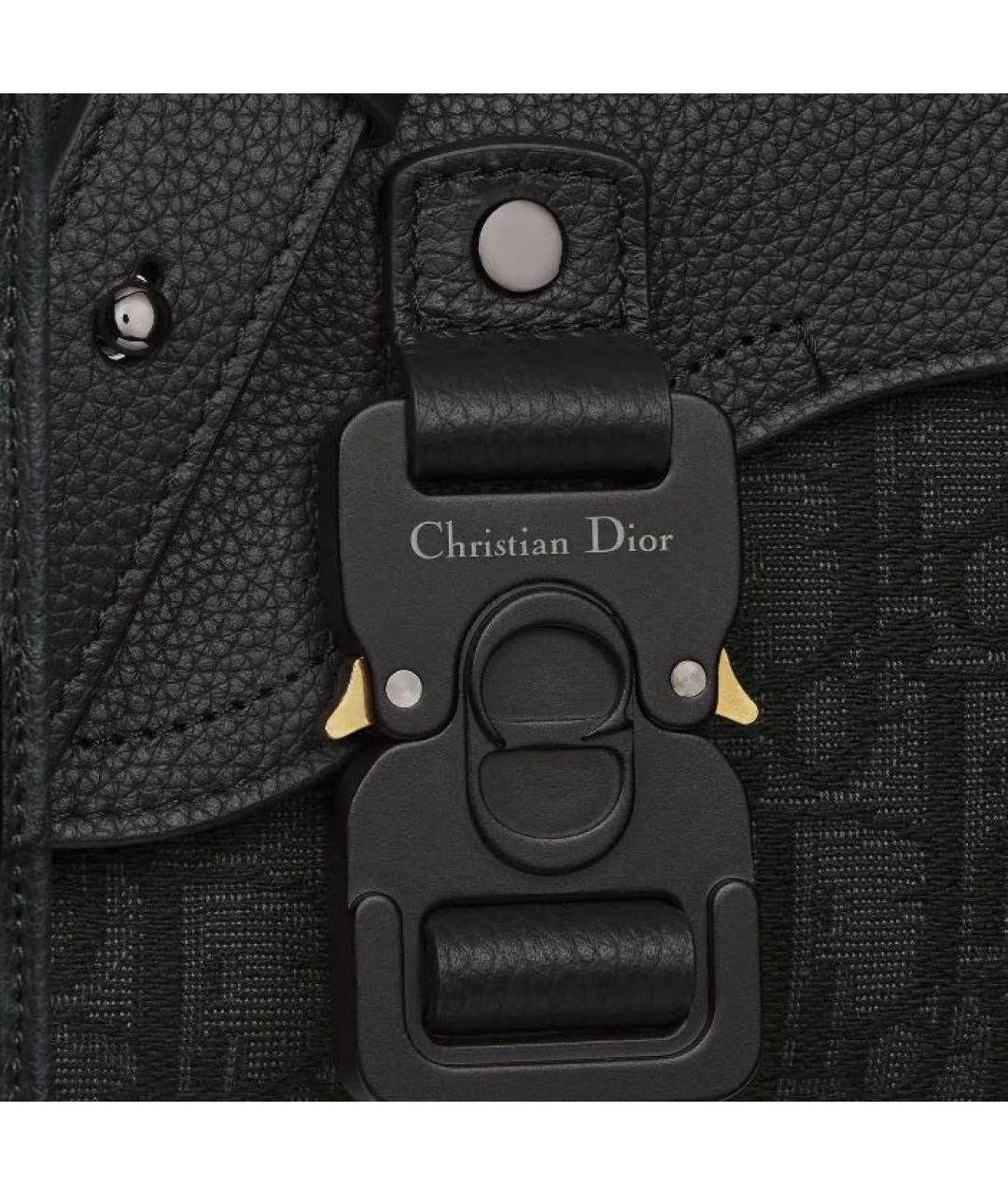 CHRISTIAN DIOR Черная сумка через плечо, фото 6