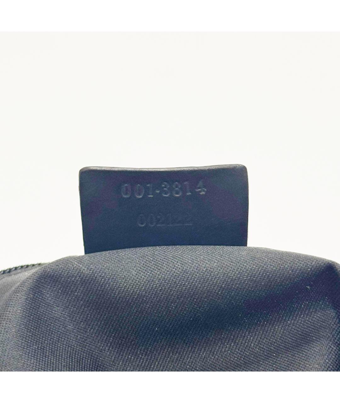 GUCCI Черная тканевая сумка через плечо, фото 9