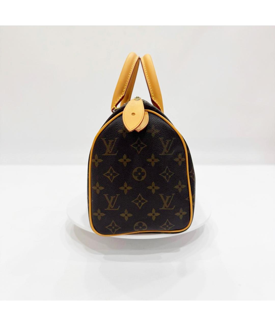 LOUIS VUITTON Коричневая сумка с короткими ручками, фото 2