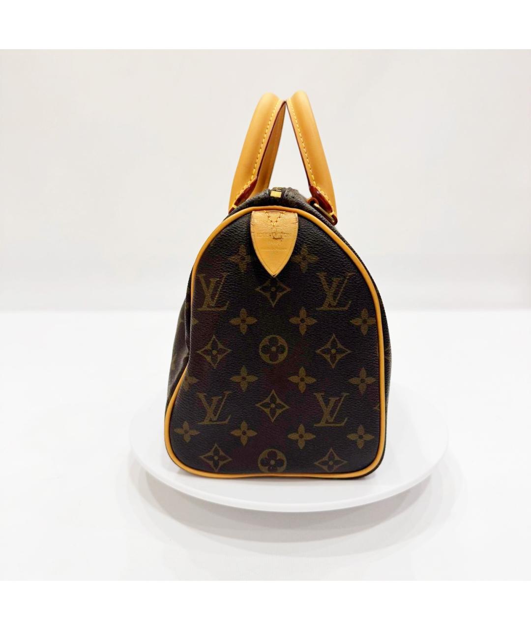 LOUIS VUITTON Коричневая сумка с короткими ручками, фото 4