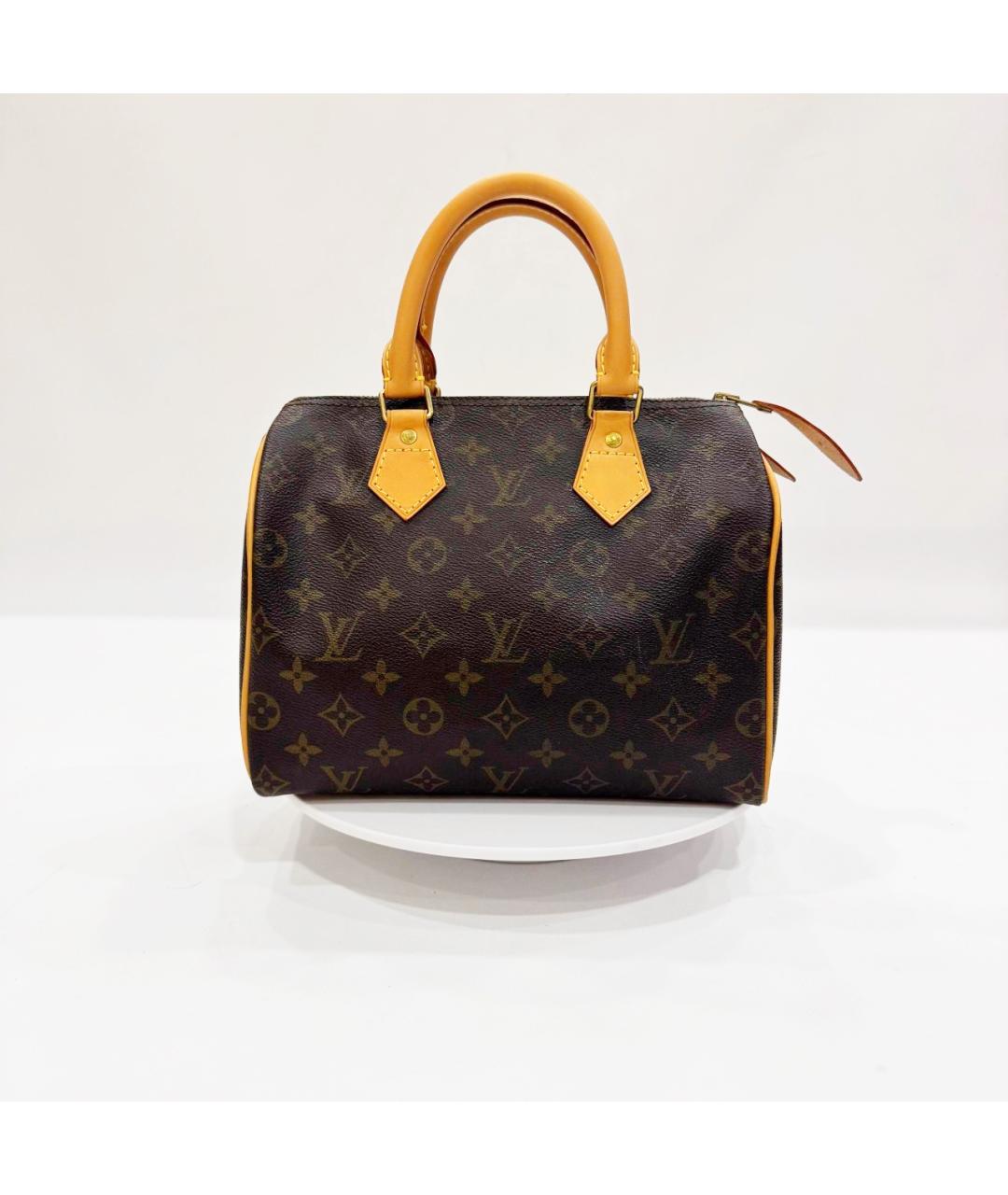 LOUIS VUITTON Коричневая сумка с короткими ручками, фото 10