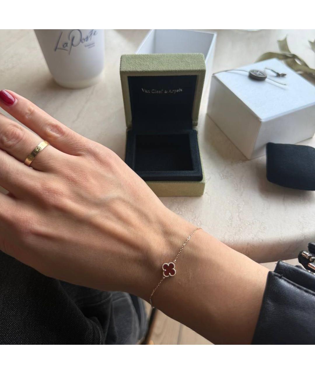 VAN CLEEF & ARPELS Золотой браслет из розового золота, фото 2