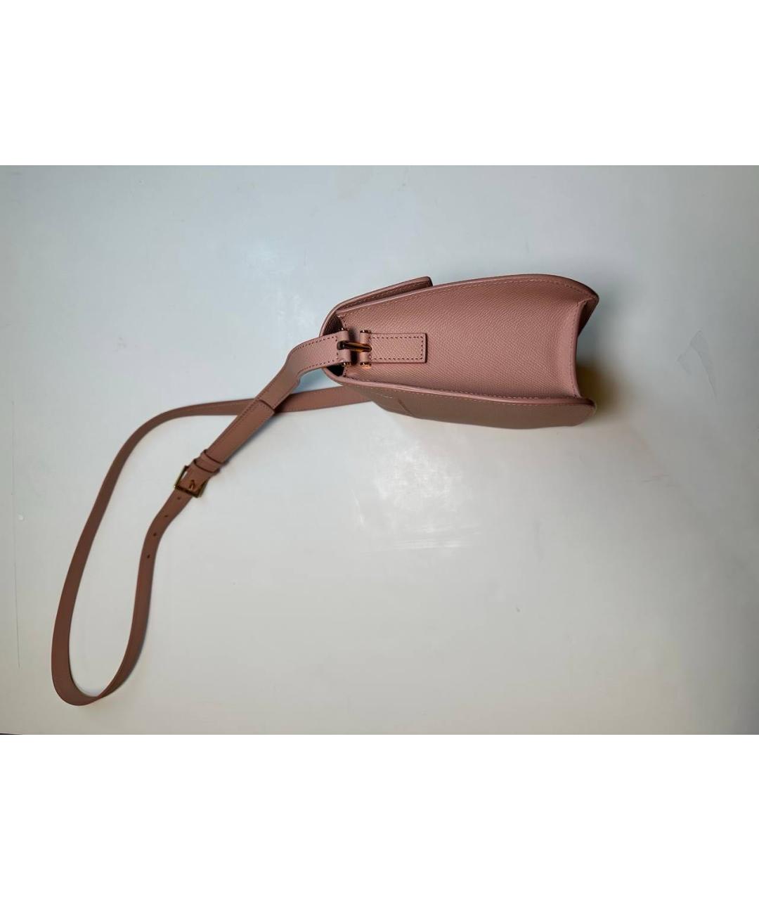 TOM FORD Бежевая кожаная сумка через плечо, фото 5