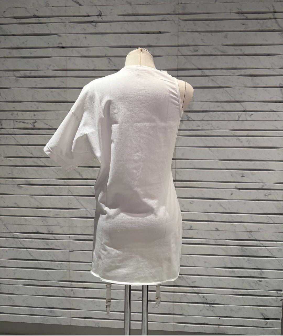 BOHEMIQUE Белое хлопковое повседневное платье, фото 3