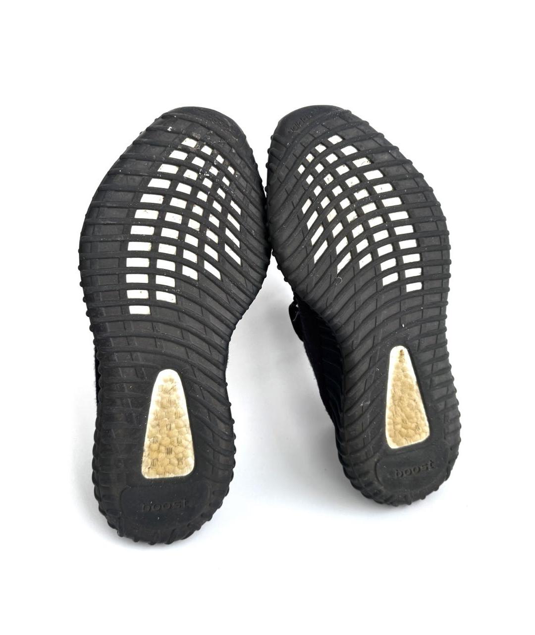 ADIDAS YEEZY Черные высокие кроссовки / кеды, фото 7