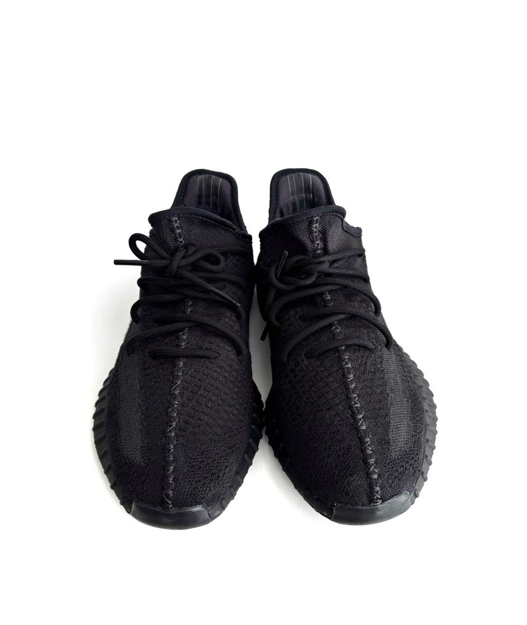 ADIDAS YEEZY Черные высокие кроссовки / кеды, фото 3