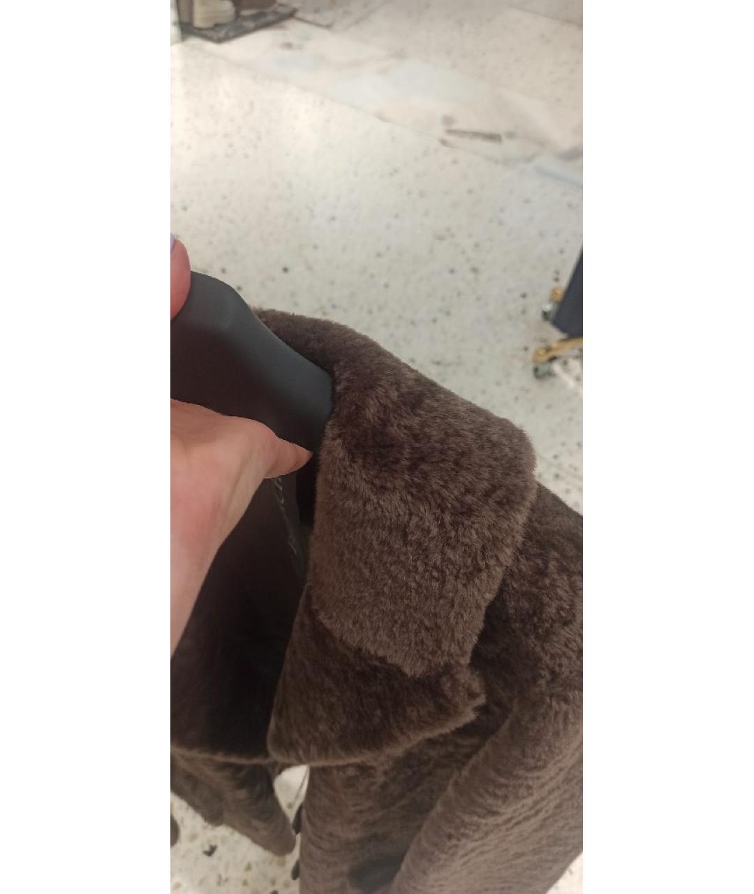 BLANCHA Коричневая дубленка, фото 8