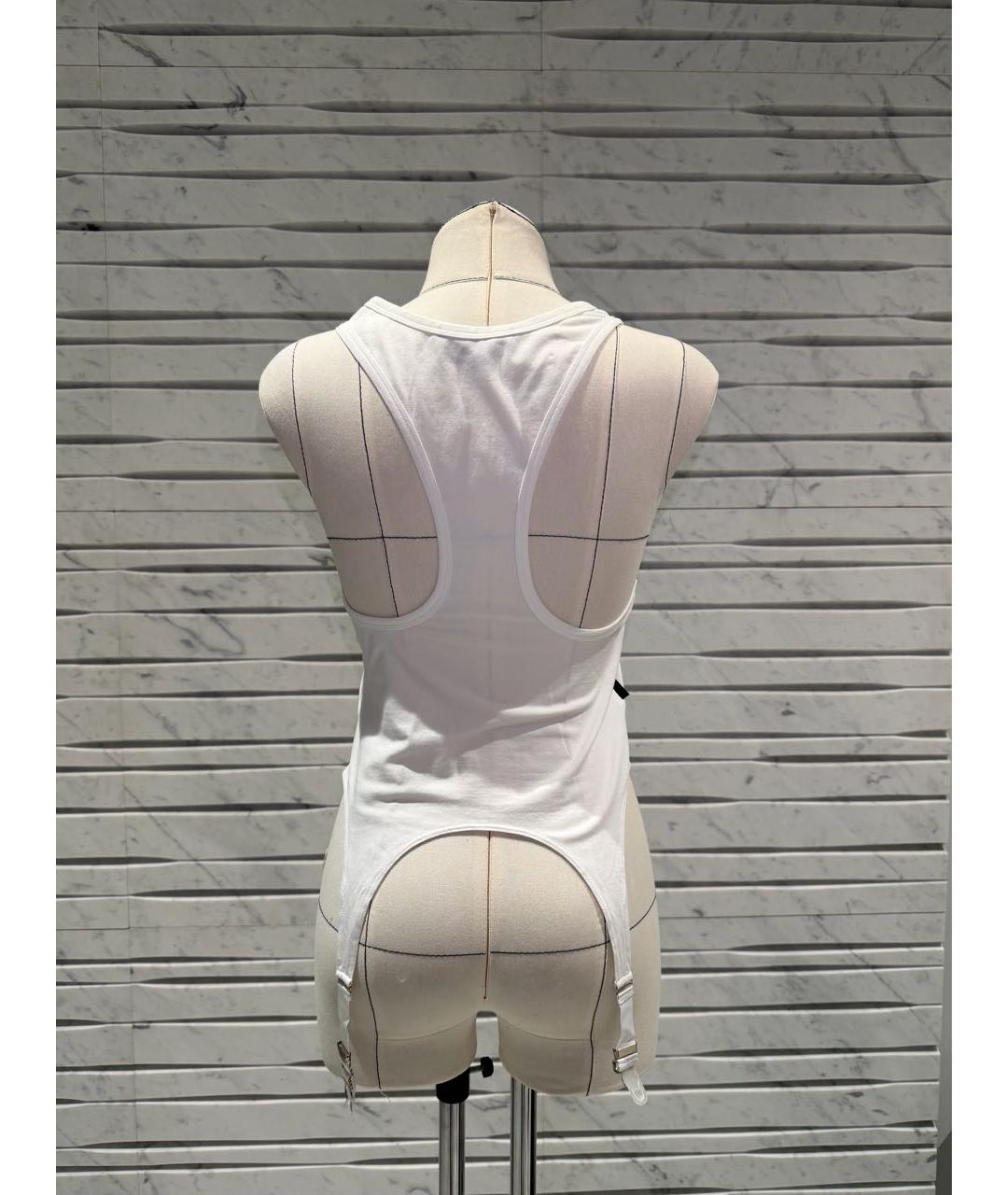 BOHEMIQUE Белая хлопковая майка, фото 3