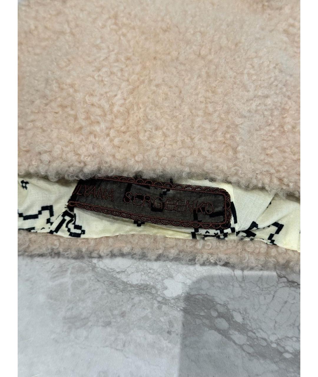 ULYANA SERGEENKO Бежевая шапка, фото 2