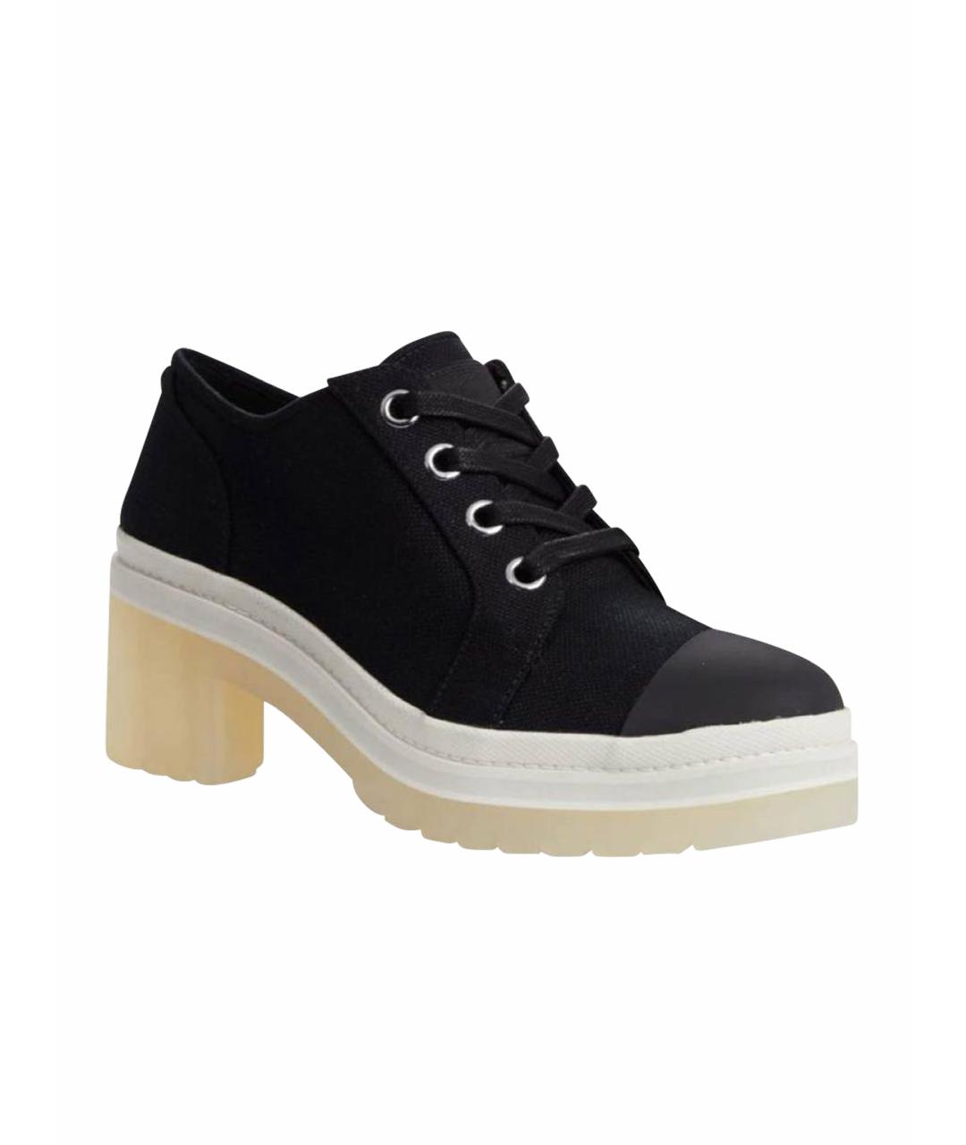 MICHAEL KORS Черные текстильные ботильоны, фото 1