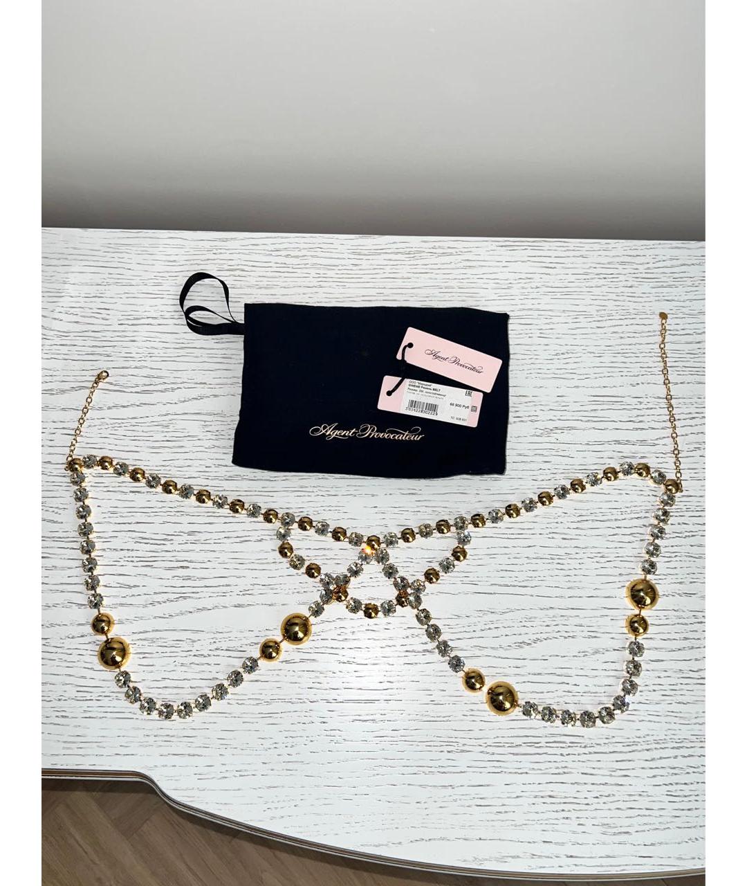 AGENT PROVOCATEUR Золотой ремень, фото 4