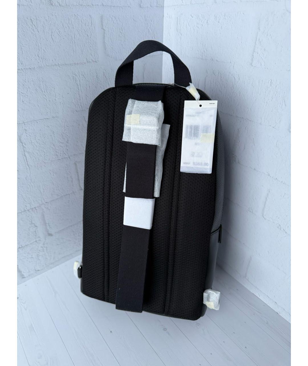 MICHAEL KORS Черный кожаный рюкзак, фото 3