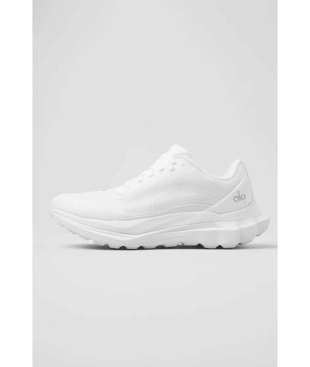 ALO YOGA Белые текстильные кроссовки, фото 5
