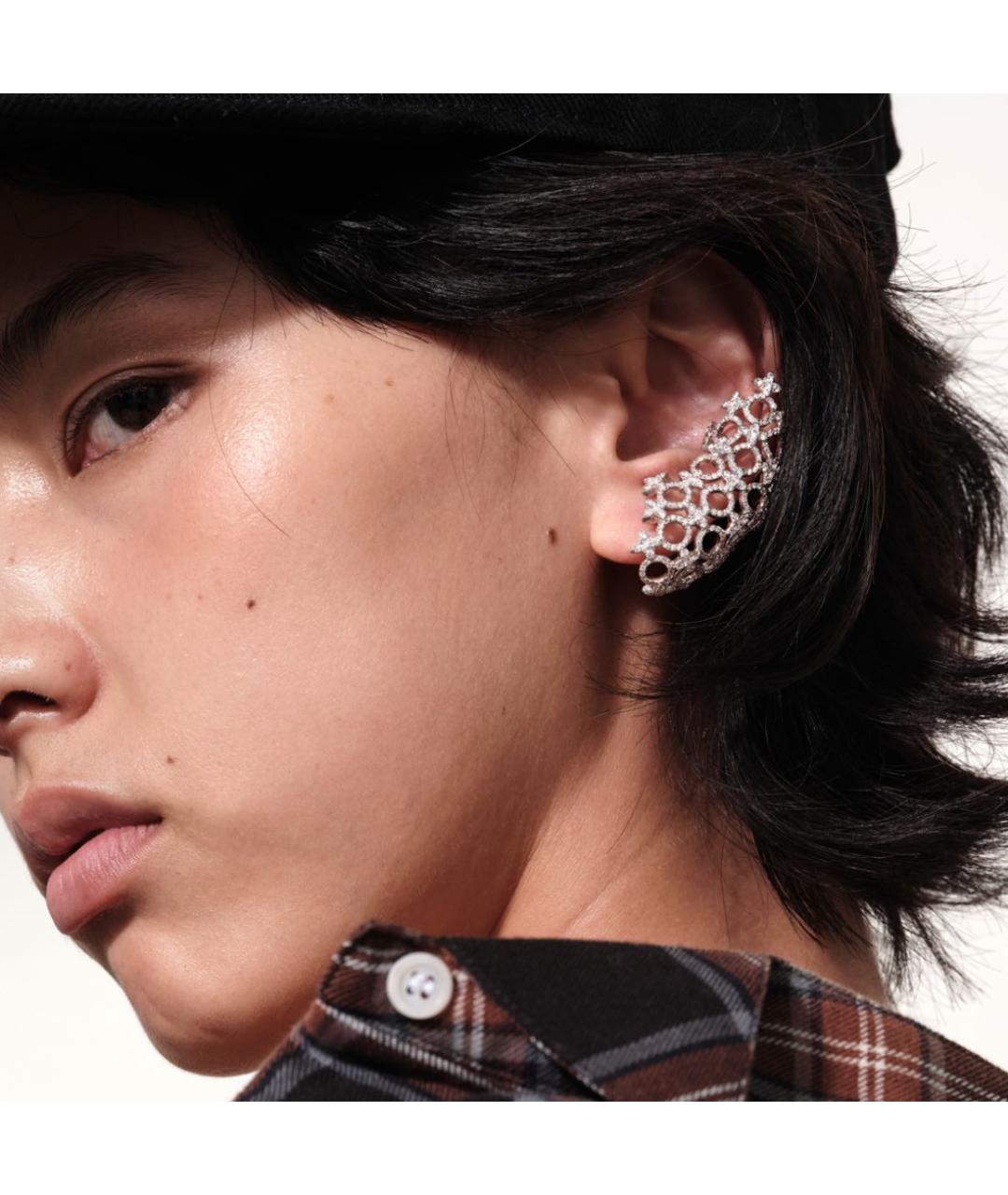 APM Monaco Серебряные серебряные клипсы, фото 3