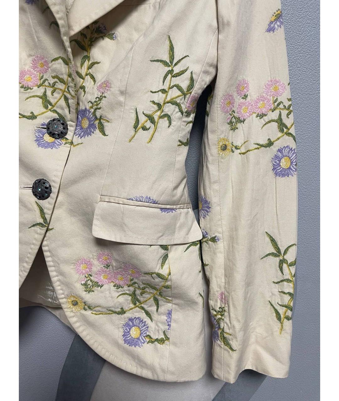 DOLCE&GABBANA Бежевый жакет/пиджак, фото 8