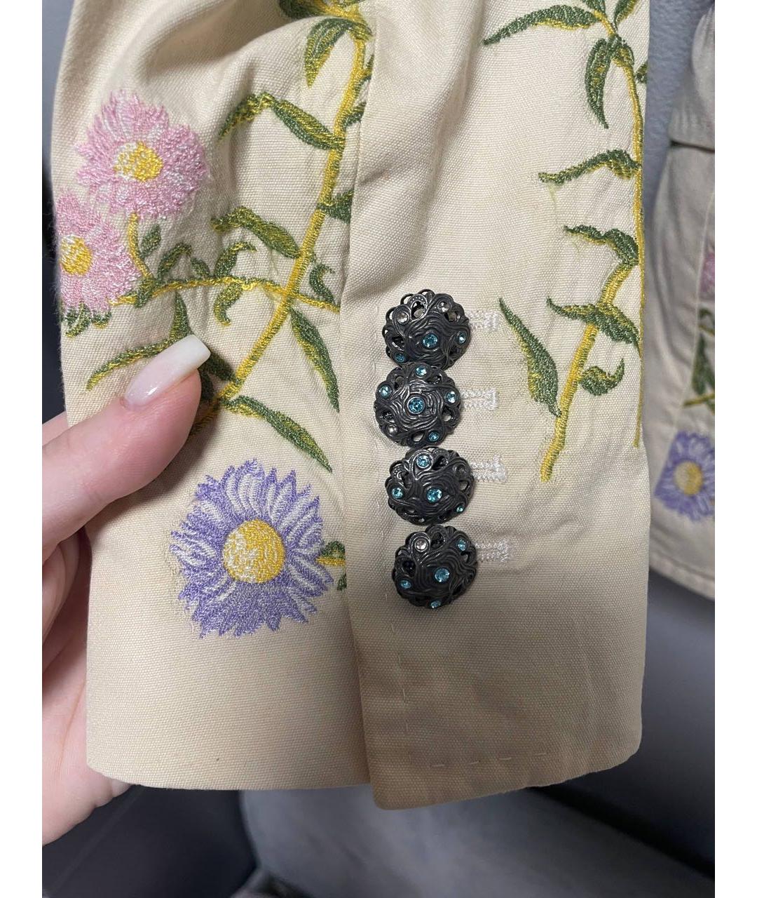 DOLCE&GABBANA Бежевый жакет/пиджак, фото 7