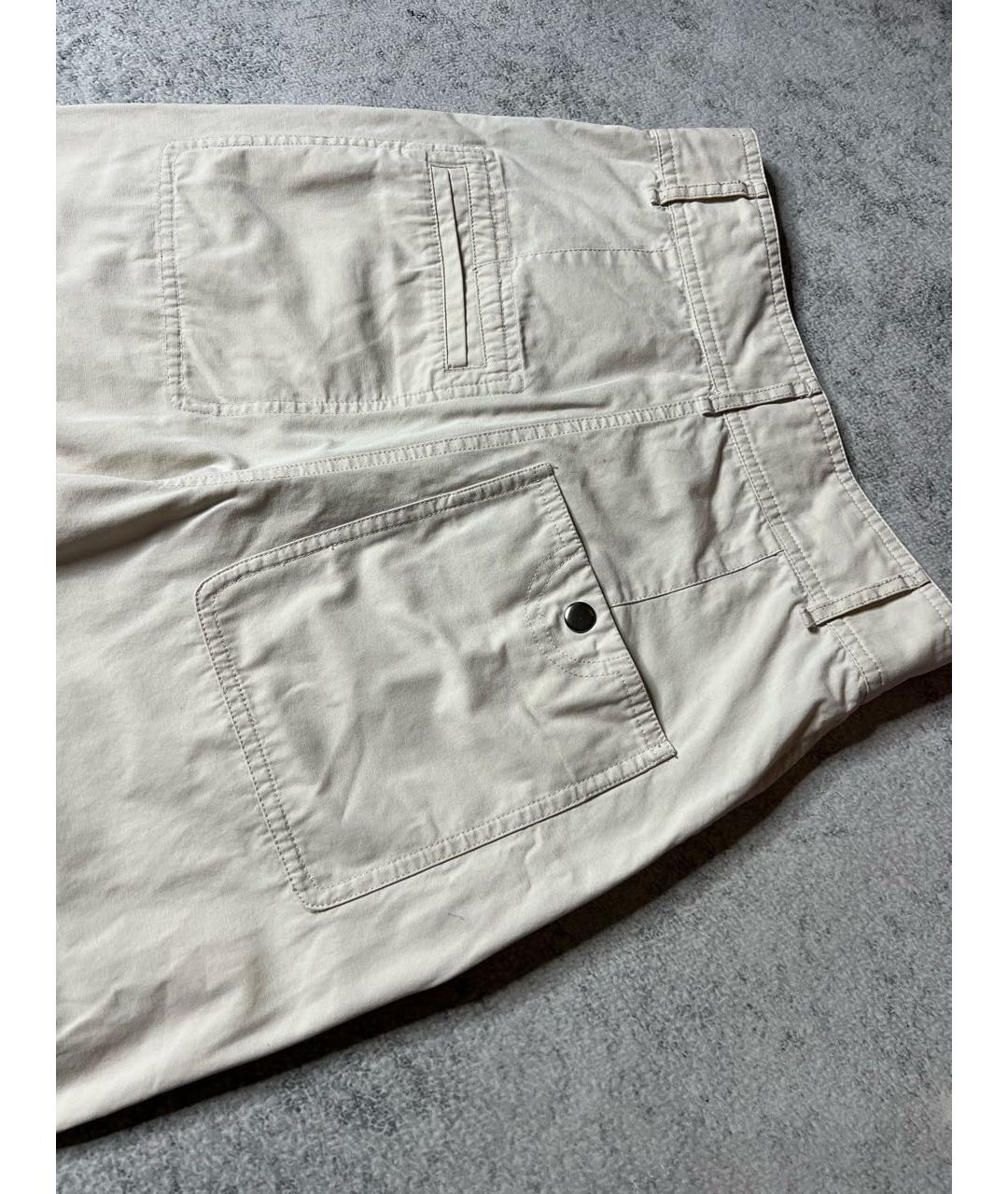 ISABEL MARANT ETOILE Серые хлопковые прямые брюки, фото 7