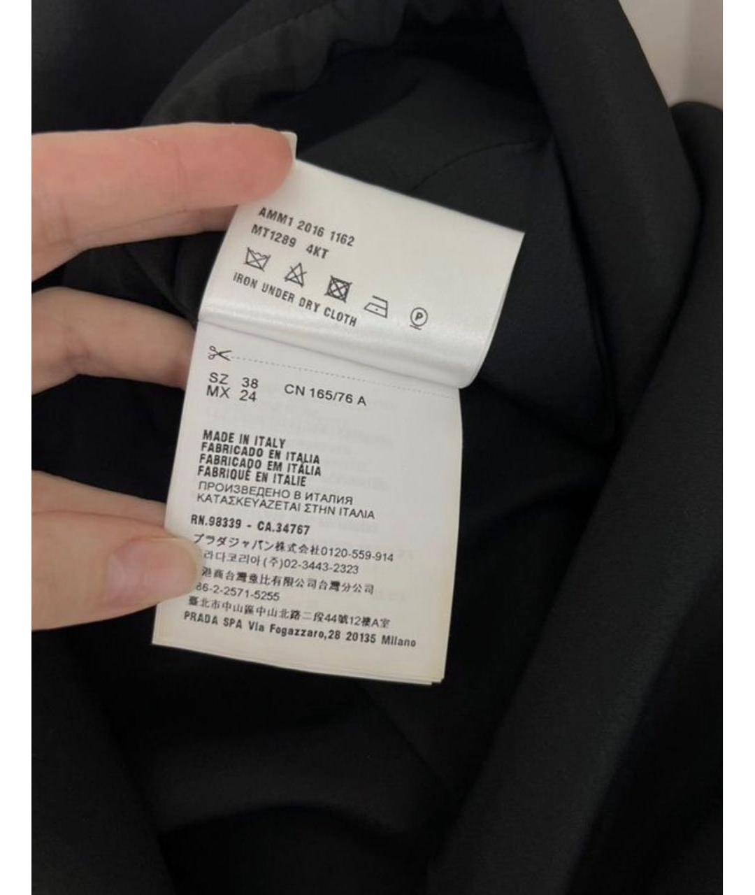 MIU MIU Черная блузы, фото 7