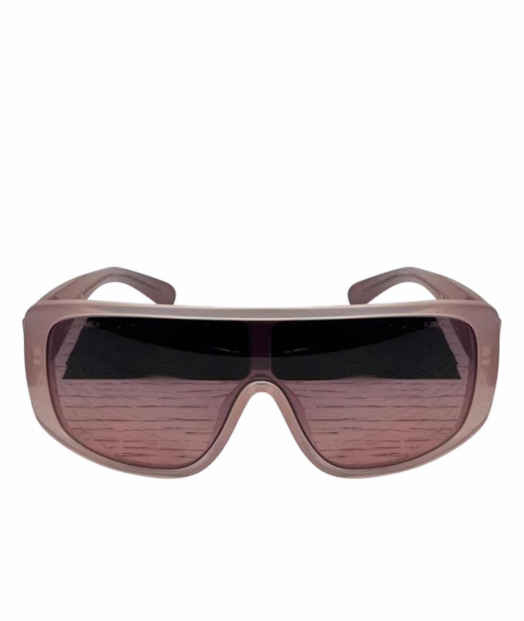 CHANEL Розовые пластиковые солнцезащитные очки, фото 1