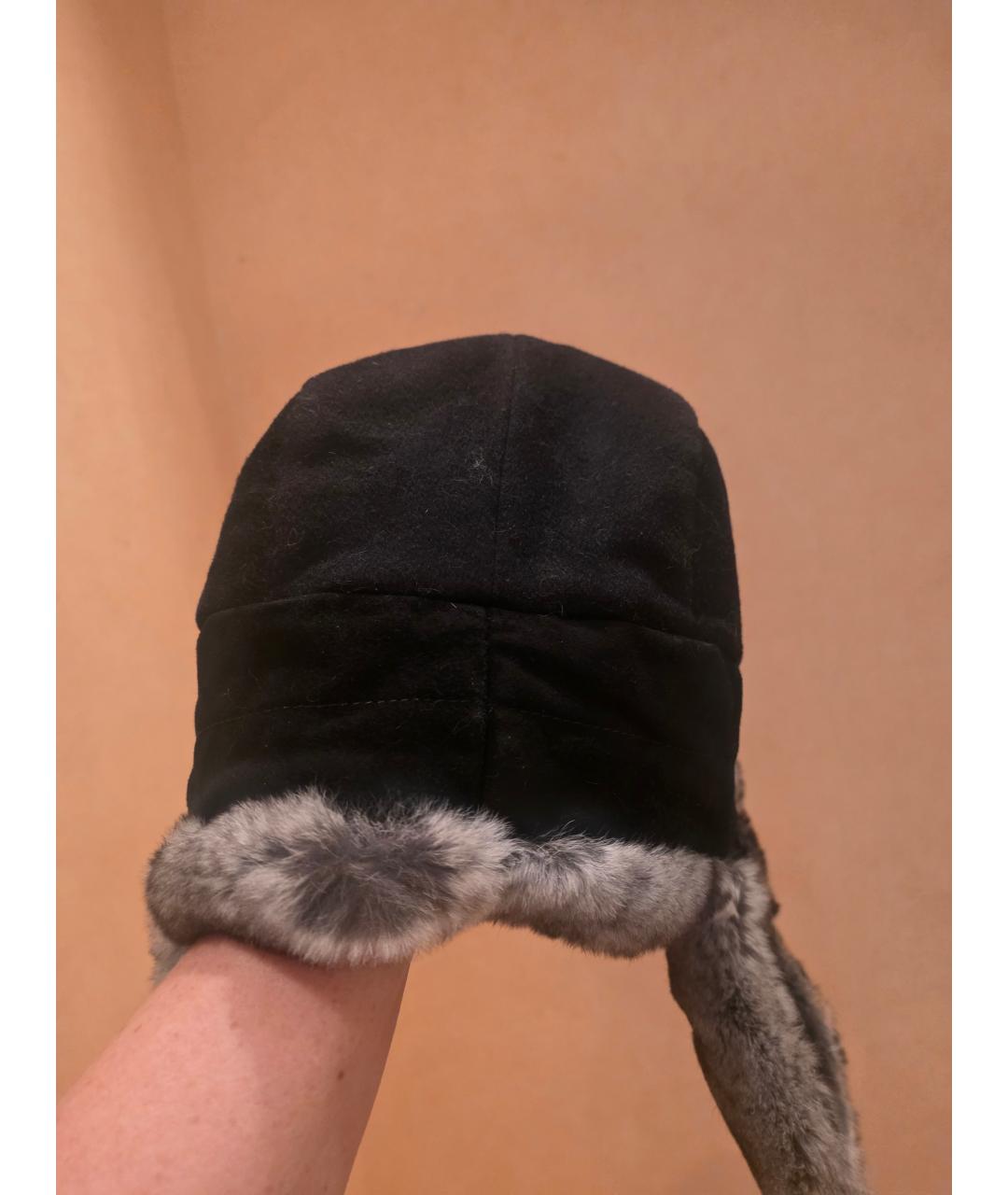 BORSALINO Черная шапка, фото 2