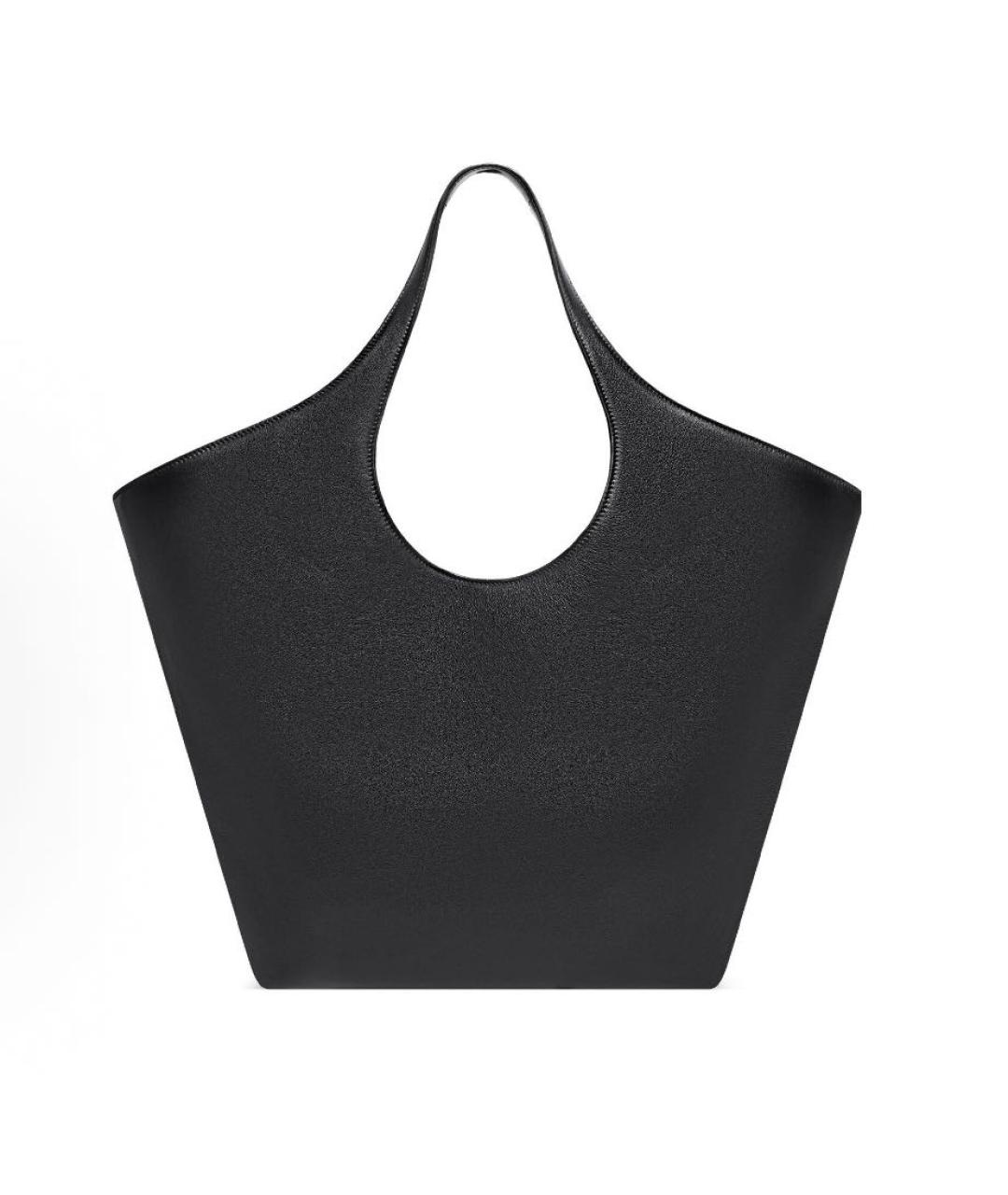 BALENCIAGA Черная кожаная сумка с короткими ручками, фото 3