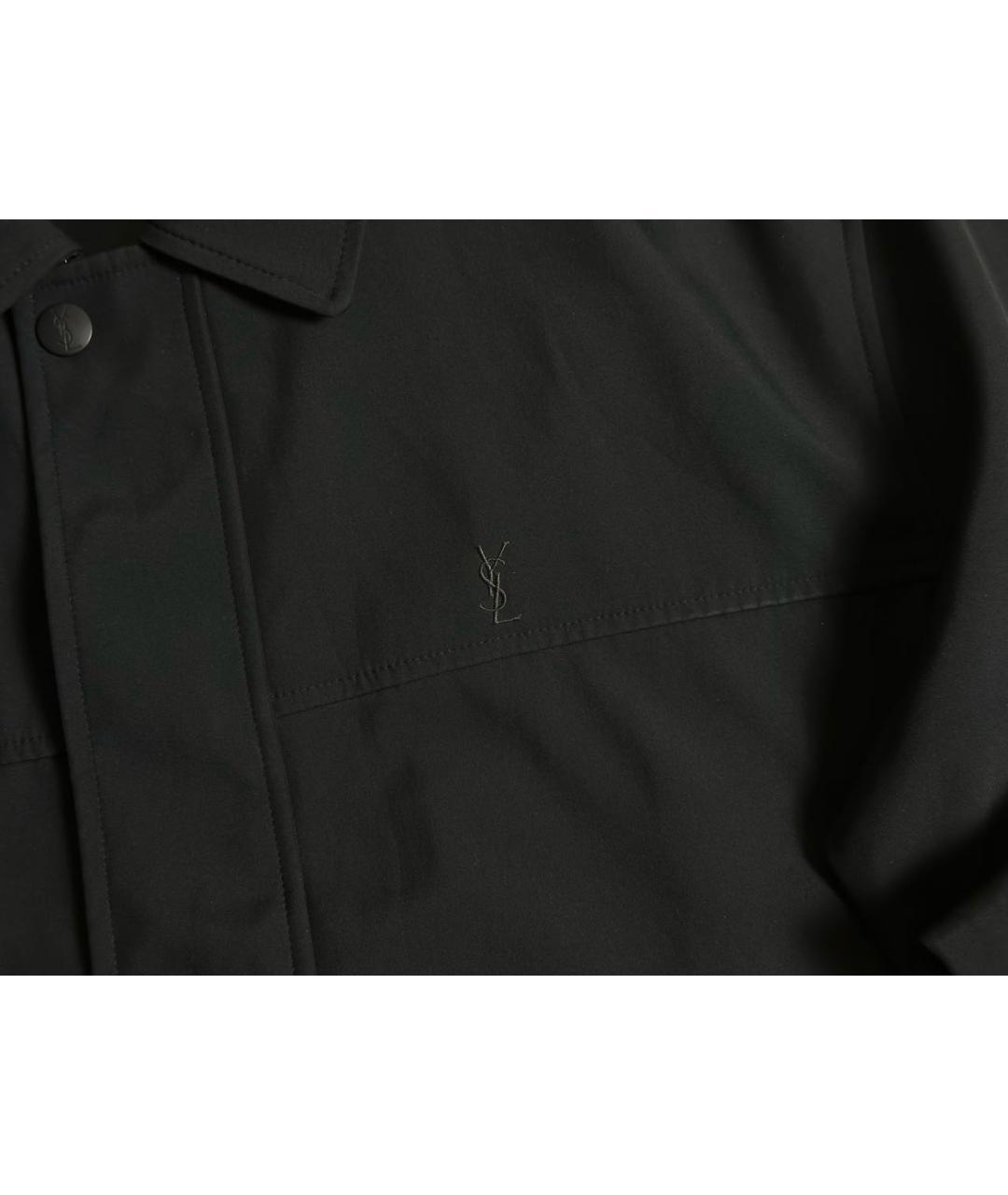 YVES SAINT LAURENT BEAUTY Черная полиэстеровая куртка, фото 3