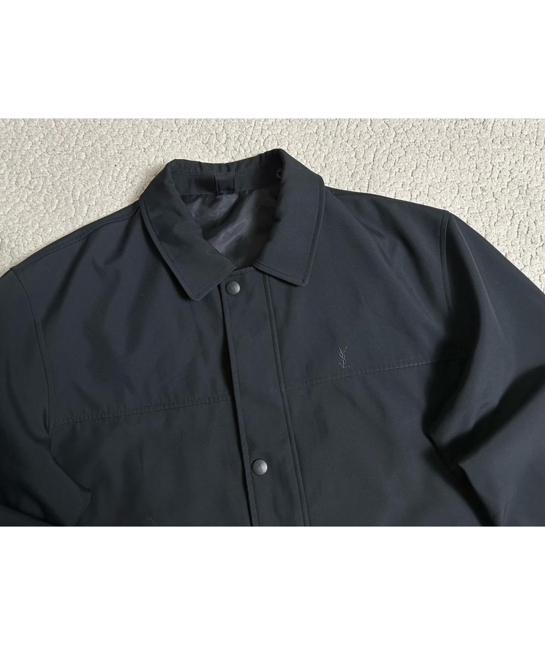 YVES SAINT LAURENT BEAUTY Черная полиэстеровая куртка, фото 2