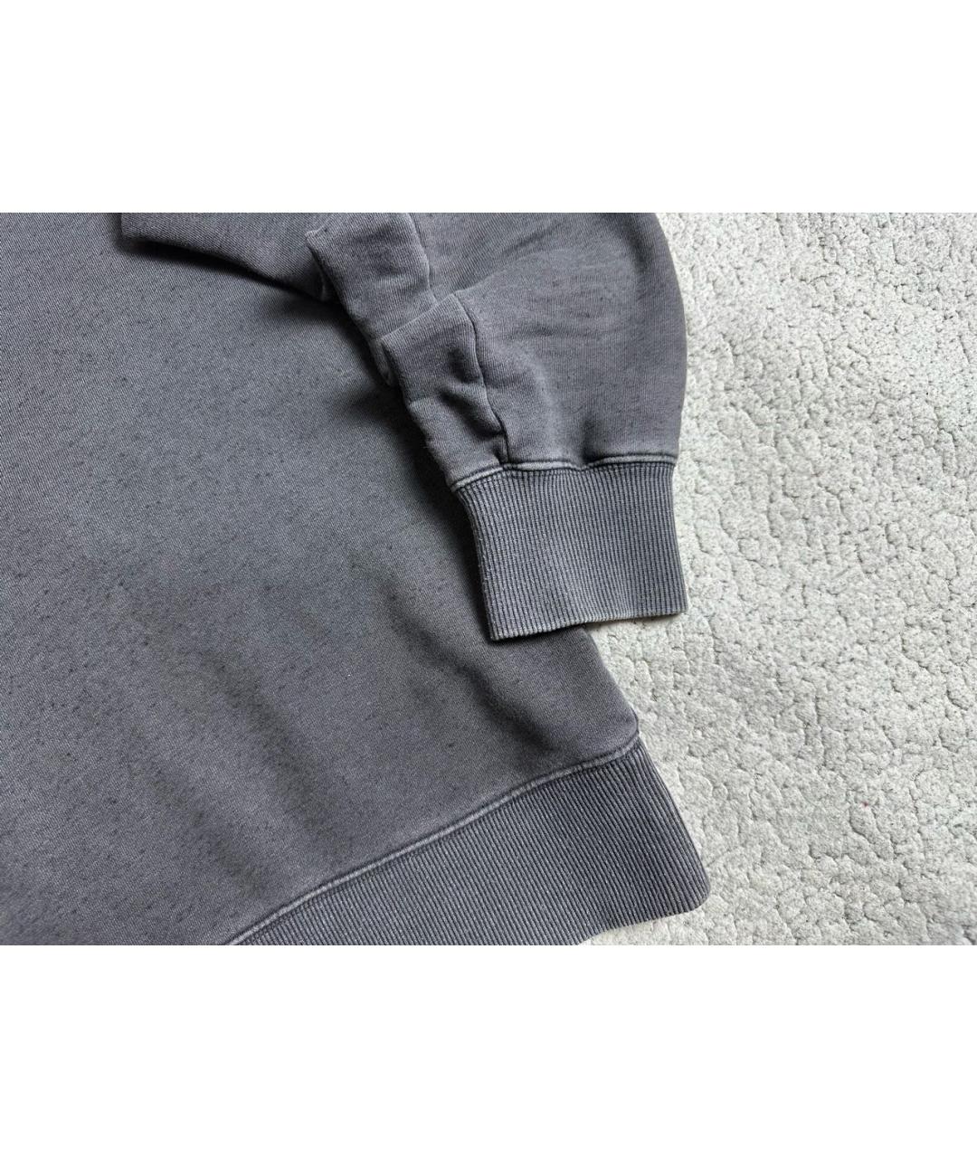 CP COMPANY Антрацитовый хлопковый джемпер / свитер, фото 4