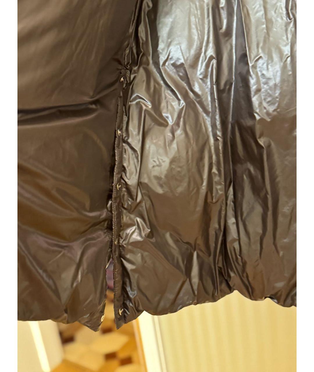 HERNO Коричневый полиамидовый пуховик, фото 4