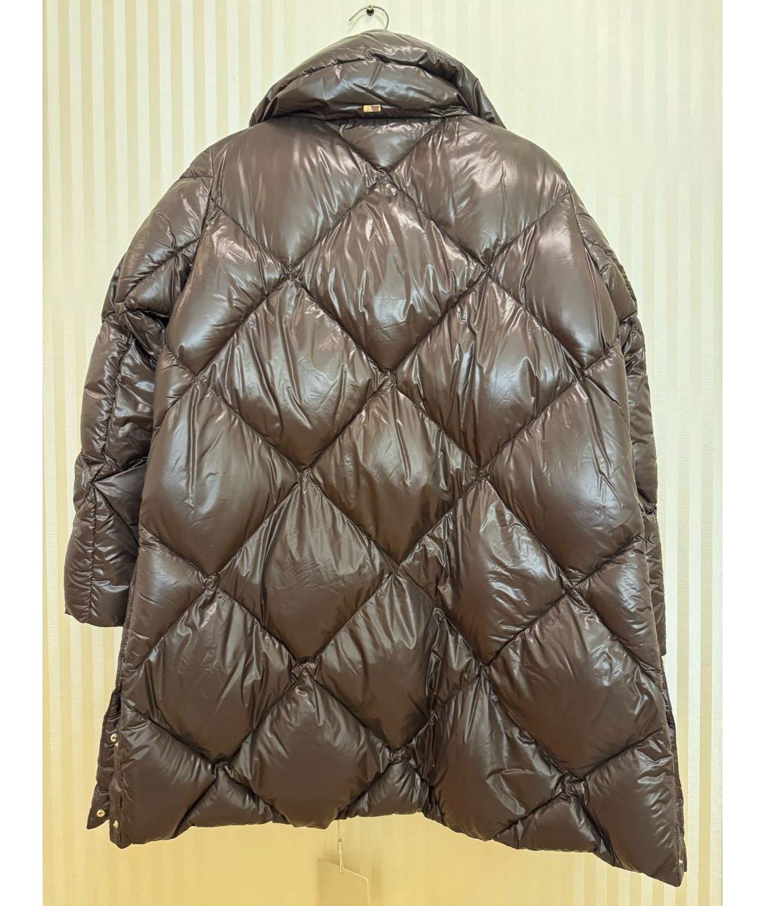 HERNO Коричневый полиамидовый пуховик, фото 2
