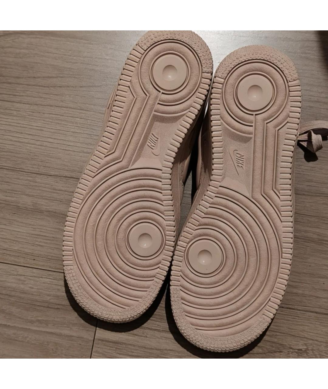 NIKE Розовые замшевые кроссовки, фото 7