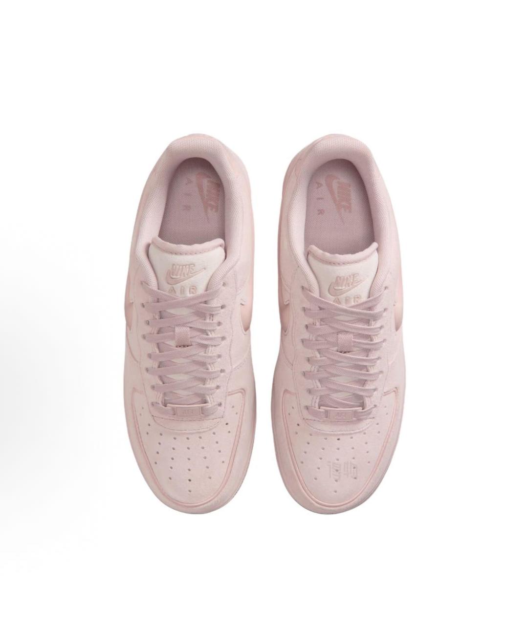 NIKE Розовые замшевые кроссовки, фото 4