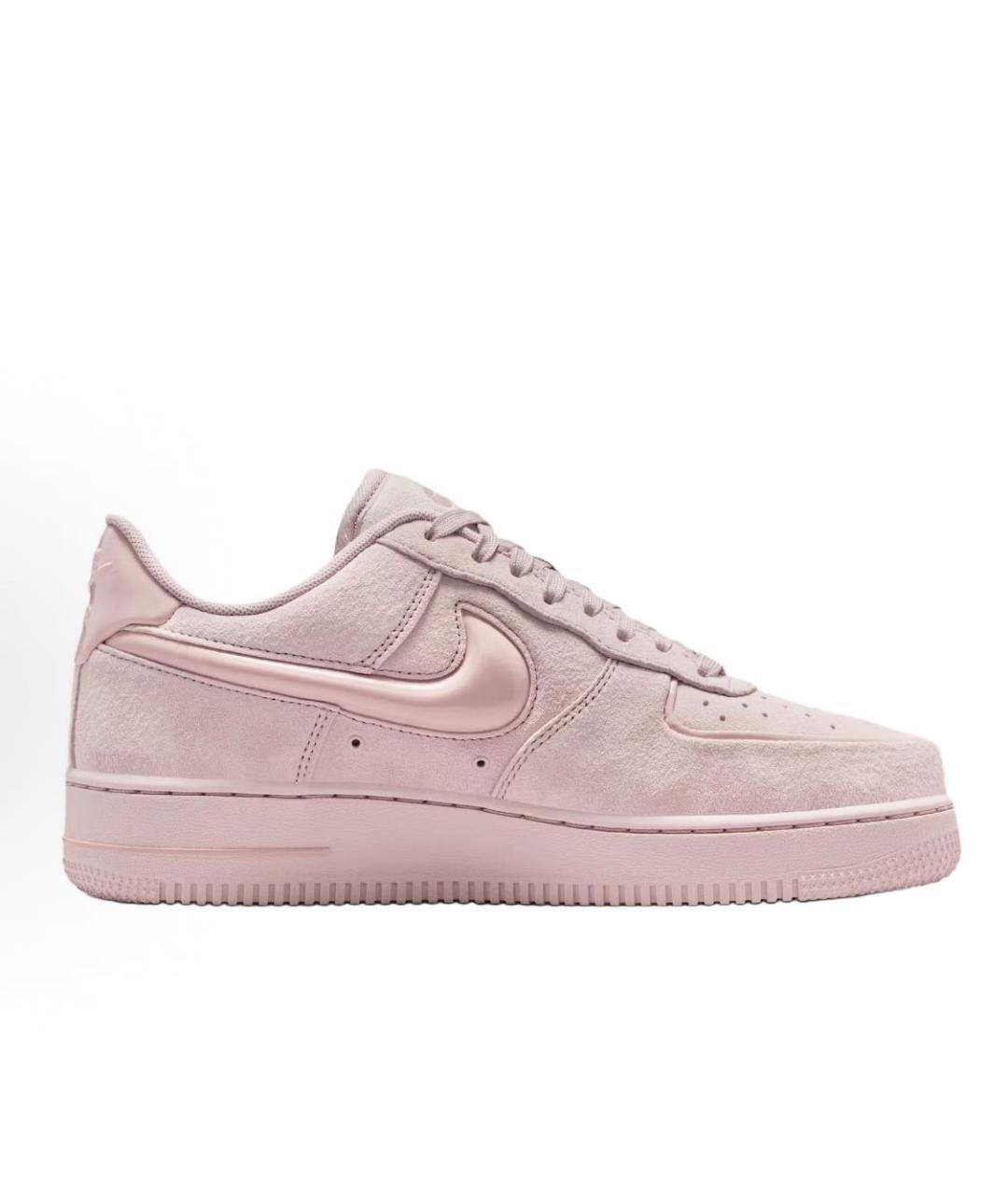 NIKE Розовые замшевые кроссовки, фото 2