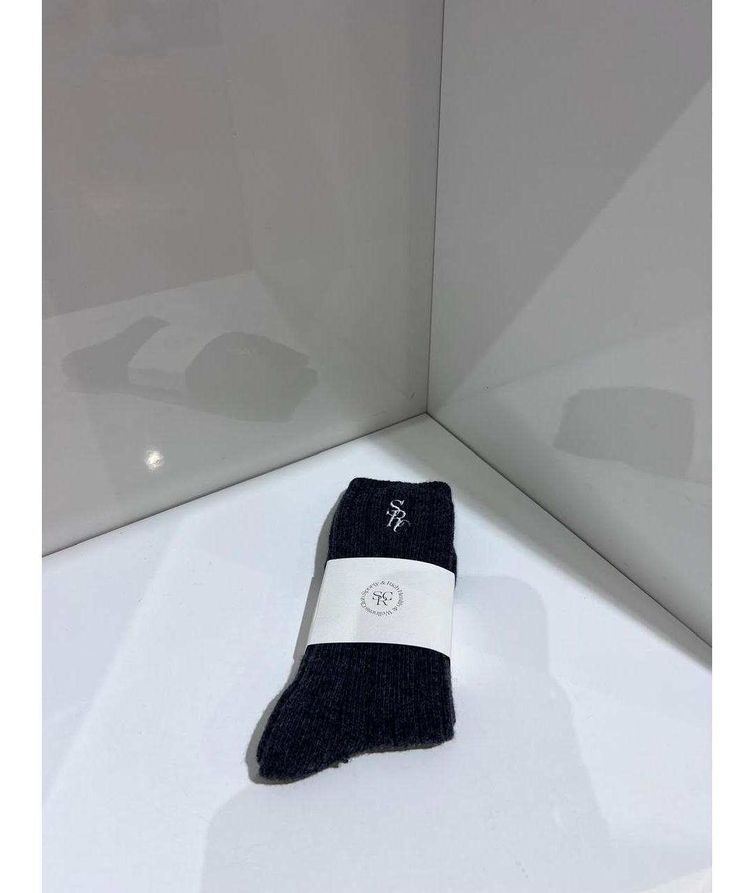 SPORTY AND RICH Синие носки, чулки и колготы, фото 3