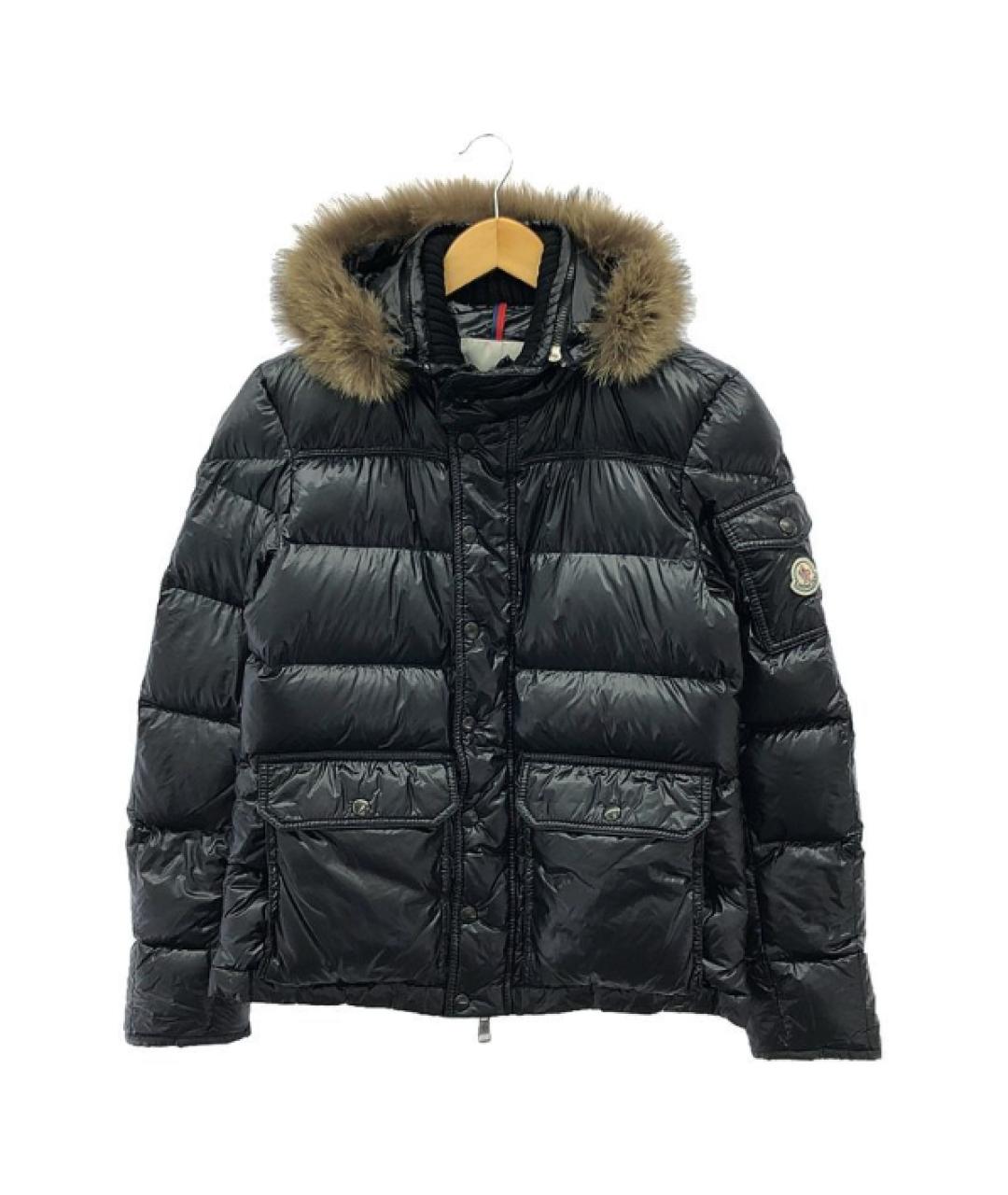 MONCLER Черный пуховик, фото 6