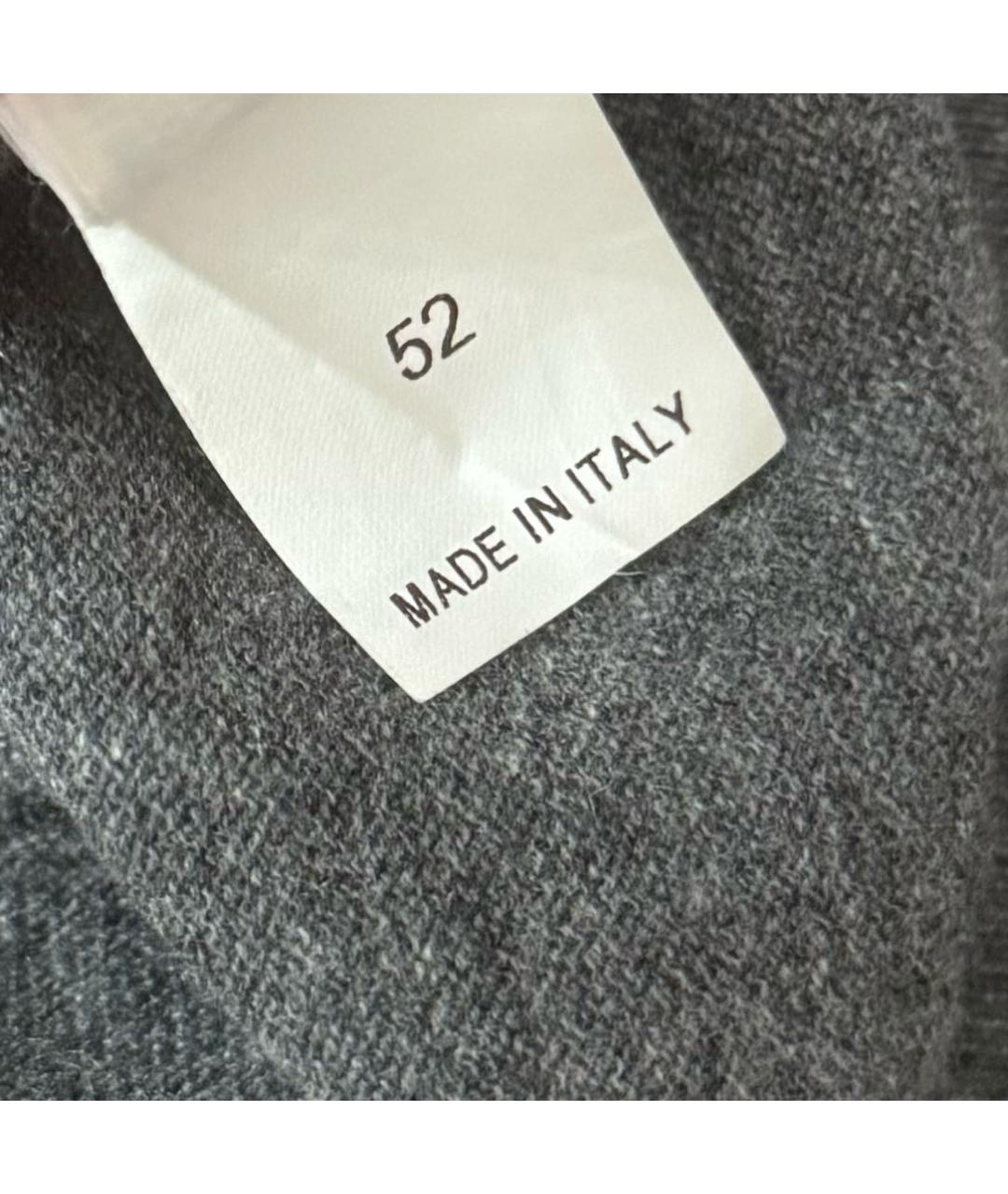 BRUNELLO CUCINELLI Серый кашемировый джемпер / свитер, фото 7