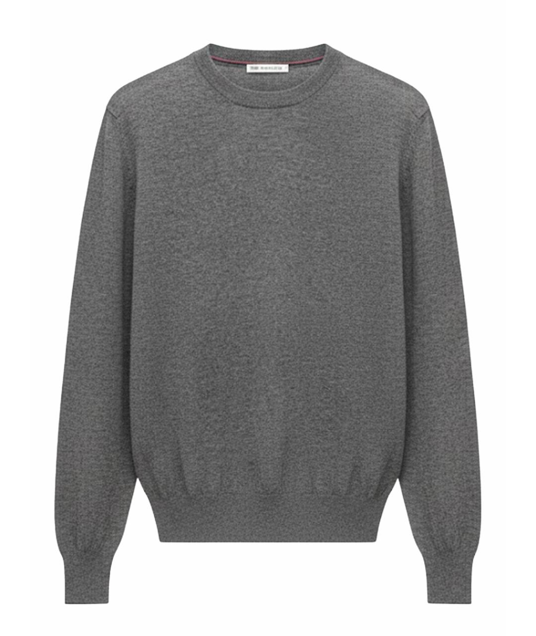 BRUNELLO CUCINELLI Серый кашемировый джемпер / свитер, фото 1