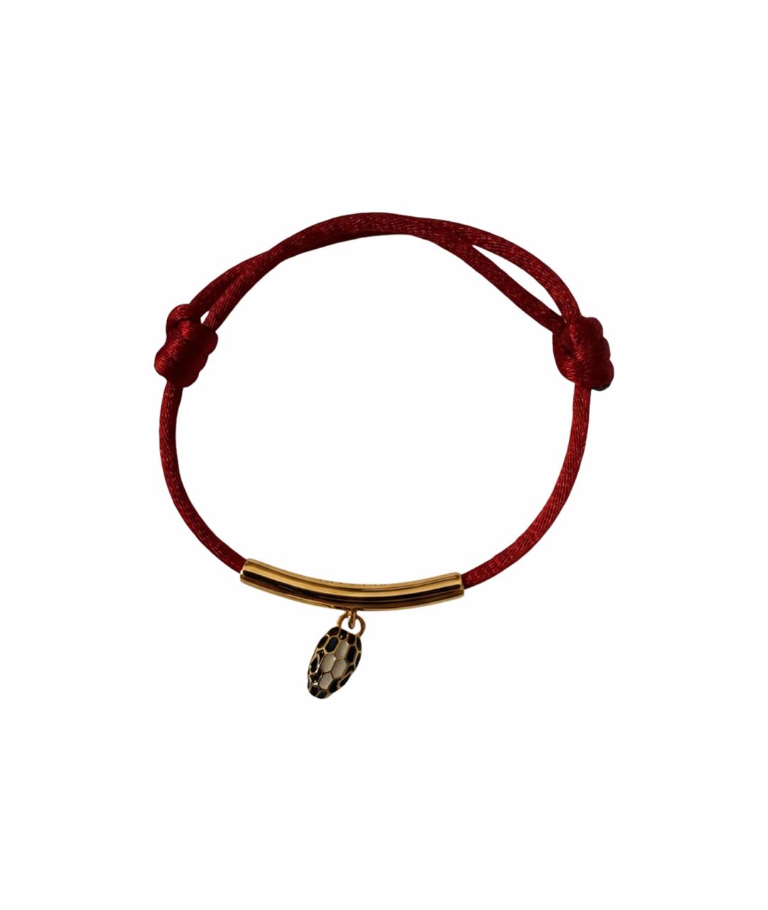 BVLGARI Красный латунный браслет, фото 6