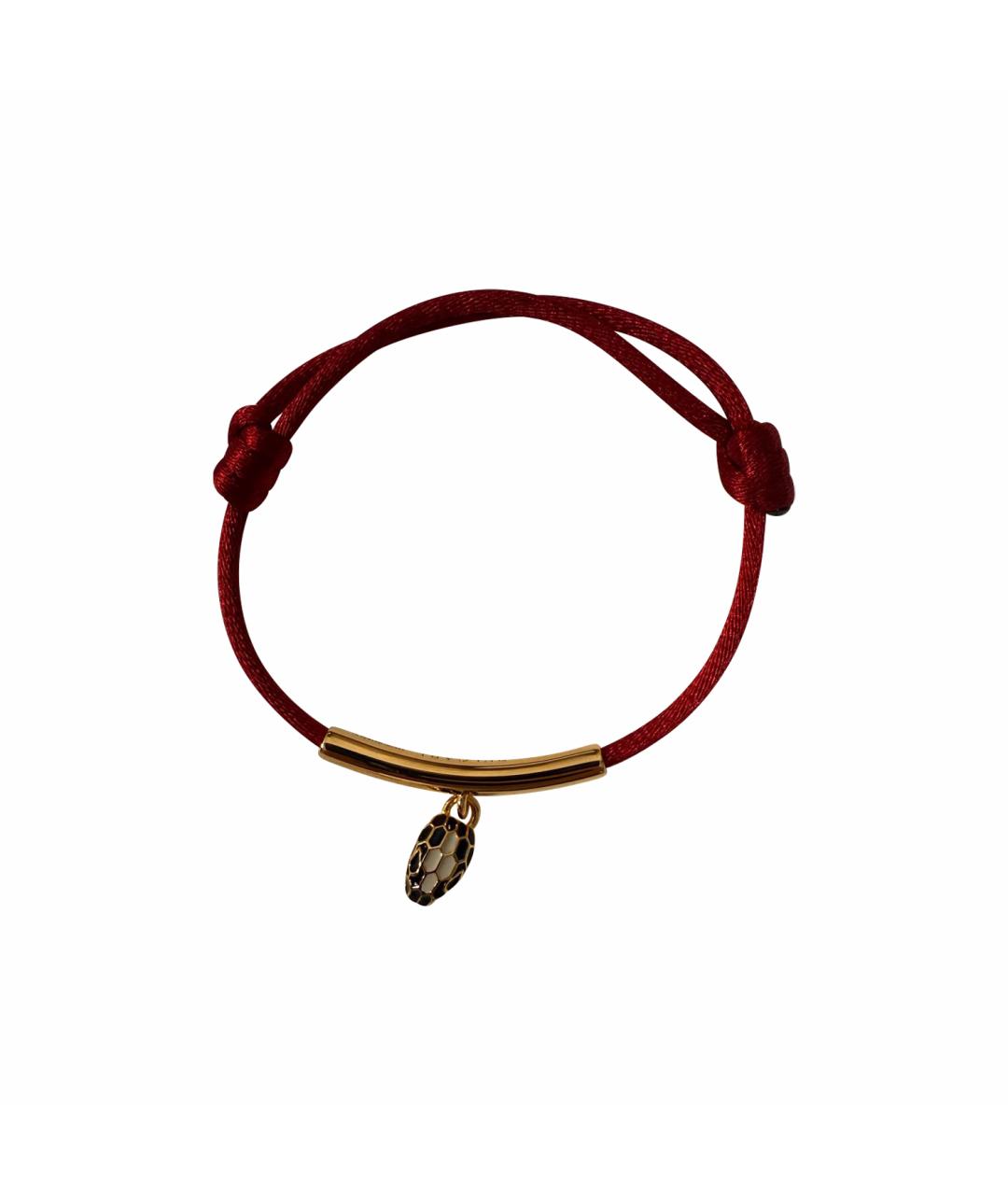 BVLGARI Красный латунный браслет, фото 1